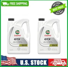 Castrol GTX 10W-30 Conventional Motor Oil, 5 Quarts x2pack