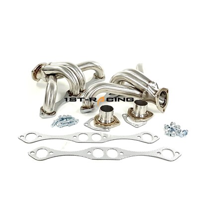 Exhaust Manifold Header For Chevrolet 265 283 305 307 327 350 383 400 V8 1955-