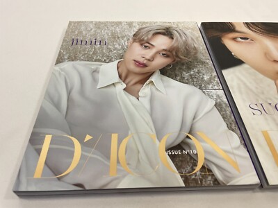 Lot of 2 - BTS Jimin & Suga Dicon Magazine Winter 2021 Lot (Korean