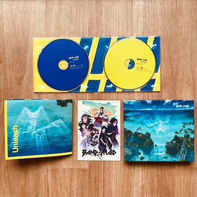 邦楽 BAND-MAID Unleash CD + Blu-ray BAND-MAID Unleash CD Blu-ray First Press Limited Postcard