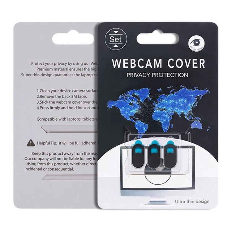 3/6 Pack Ultra-Thin Webcam Cover Laptop iPad Web Camera Cover Slide Protection