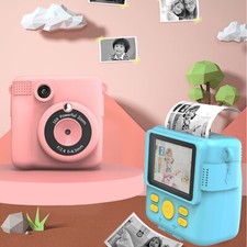 Kids Camera Video Recorder 1080P LCD Mini Toy Digital Children Cam Instant Print