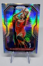 Elizabeth Williams 2021 Panini Prizm WNBA Prizms Hyper Atlanta Dream #34