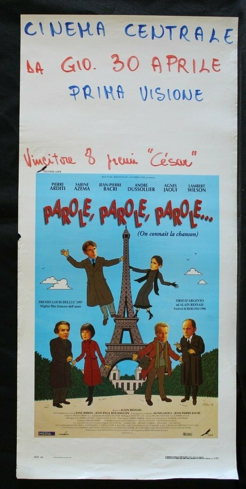 Locandina di Parole, parole, parole... (1997)