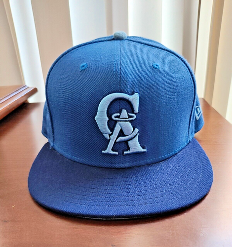 California Angels Fitted Hat-Size 7 1/4-New Era 59Fifty-NWOT-Blues