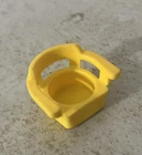 Vintage Fisher Price Little People YELLOW CAPTAIN CHAIR Captian's Chair HOUSE
