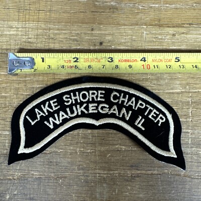 Harley Davidson HOG Lake Shore Chapter Waukegan, IL Vest 5 x 2'' Patch