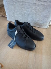 Sperry Men's Gold Cup Plushwave Black Leather STS24510 Size 10.5