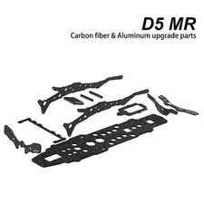 Carbon Fiber & Aluminum Upgrade Kit Chassis for 3RACING D5S MR 1:10 RC Drift Car