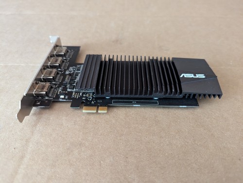ASUS GEFORCE NVIDIA GT710 2GB 64-BIT GDDR5 4XHDMI GRAPHICS CARD GT710-4H-SL-2GD5 - Afbeelding 3 van 7
