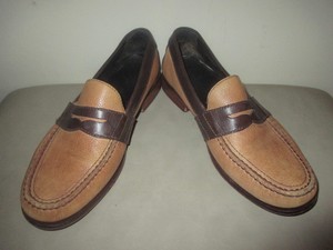 cole haan two tone loafers