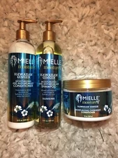 Mielle Organics Hair Care moisture Rx Hawaiian Ginger Shampoo & Conditioner Set