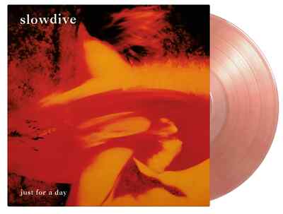 Slowdive - Just For A Day Red Marbled Coloured Vinyl LP