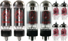 Tube Set - for Fender 57 Twin Reissue JJ Electronics APEX Matched Power Tubes