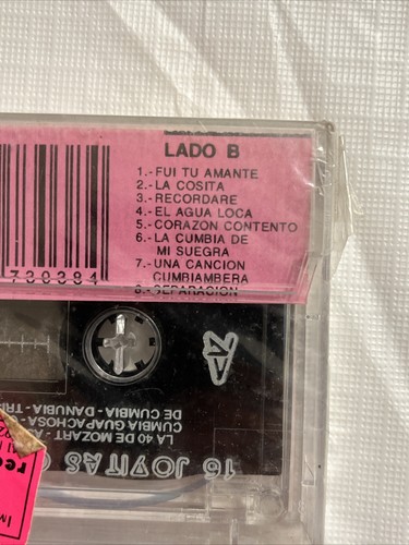 16 Joyitas Cumbiamberas vol. 6 Cassette, varios. - Picture 6 of 7
