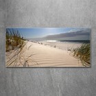 Tulup Acrylic Glass Print Wall Art Image 120x60cm - Mrzeżyno beach