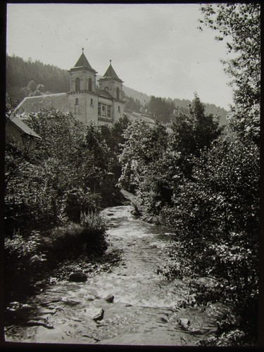Glass Magic Lantern Slide THE BLACK FOREST REGION NO31 C1910 PHOTO GERMANY