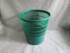 ancienne corbeille à papier en plastique,vintage