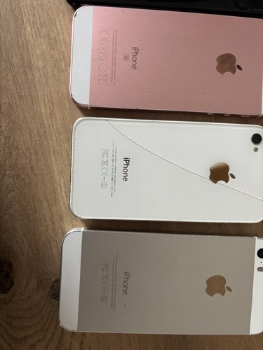 lot iphones - Pour pièces. Apple 8 7 4 5SE 5S (iphone 8 , 7 , 5S s'allument) - Zdjęcie 4 z 4