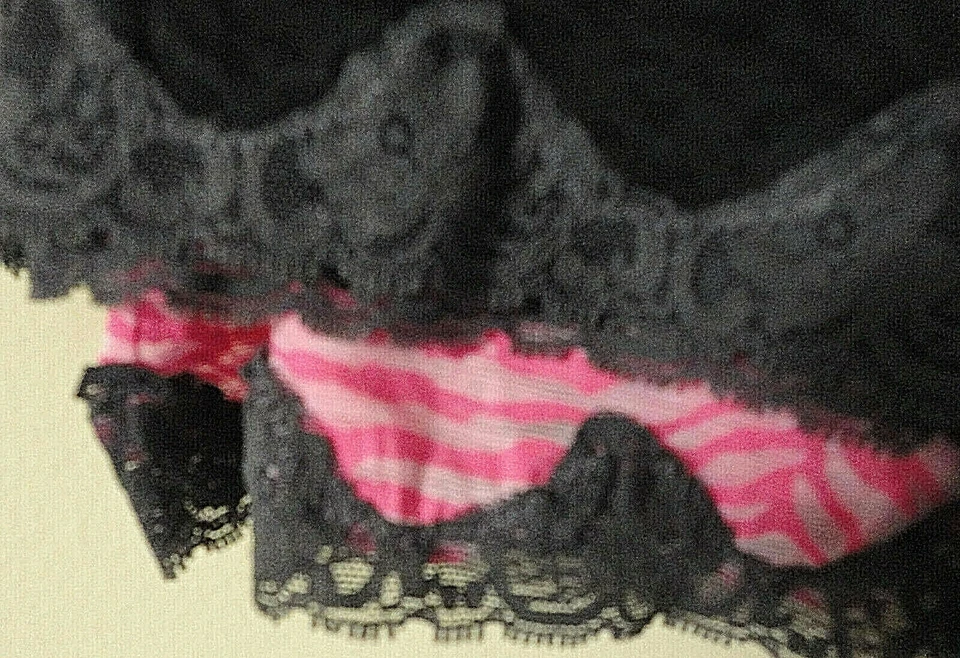 Трусики женское белье 6 черный серый фуксия 2 Pr мальчика шорты кружева Rene Rofe - Изображение 3 из 4