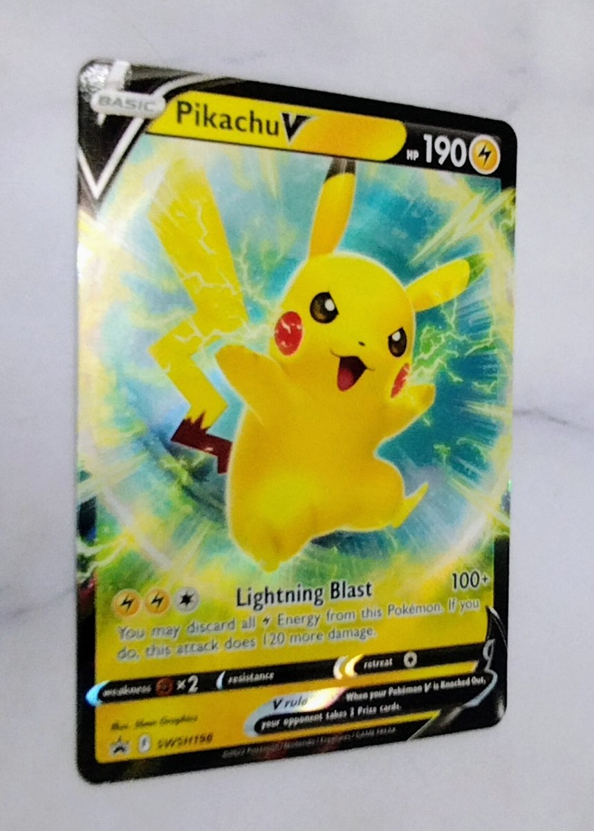 Pikachu V トレーディングカード 6 Pikachu V Pokemon Card Collection XY SWSH Holo Ultra Rare
