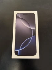 Apple iPhone 16 Pro Max Empty Retail Box Only No Phone Black Titanium 256GB