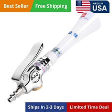 Portable Car Cleaning Gun Detailing Interior Dry Air Blow Gun with Tapered White