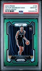 2023 PANINI PRIZM GREEN PRIZM #136 VICTOR WEMBANYAMA ROOKIE RC PSA 10