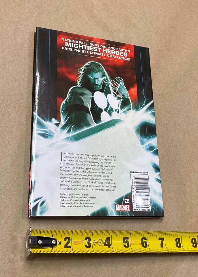 Ultimate Comics: The Ultimates by Jonathan Hickman #1 (Marvel 2012, Hardcover)) - Image 3 of 4