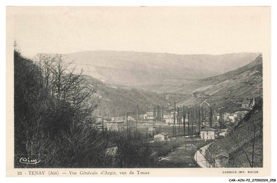 CAR-ACNP2-0113-01 - TENAY - general view of argis - view of tenay
