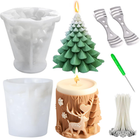 Kerzen Formen Silikon Silikonformen GießFormen Weihnachten, Kerzen Selber Machen