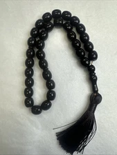 Resin Prayer beads, Rosary, Tasbih, Misbaha, Subha. Worry 33 Beads