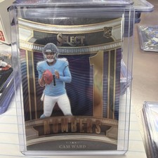 2025 Panini Select Numbers CAM WARD (RC) #24 TENNESSEE TITANS 🏈