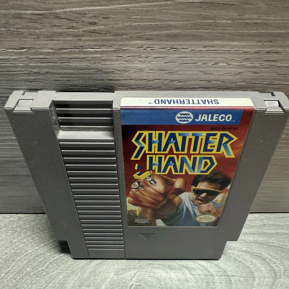 Cartucho de videojuego Shatterhand (Nintendo NES 1985) solo probado y funcionando Foto 3 de 4