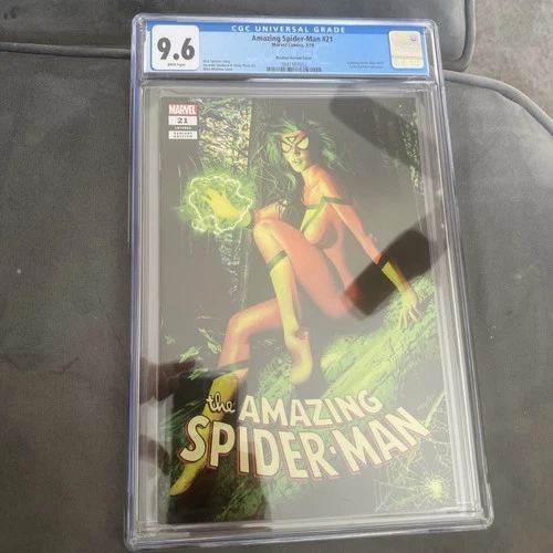 The Amazing Spider-Man 21, Mayhew Variant, CGC 9.6