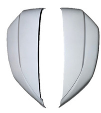 Kofferabdeckung - Post.Yamaha LT.50 Modell City - Weiß MWM3 ORIGINAL