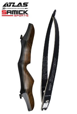 Farmington 17'' ILF Riser & Samick Wood Carbon Long Bow Limbs / Right Hand