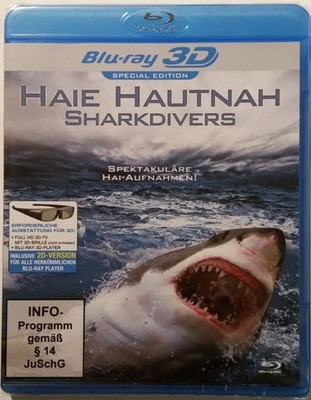 Haie Hautnah - Sharkdivers, Special Edition (3D Blu ray)
