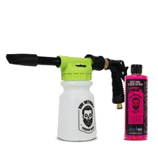Mr. Detroit - Car Wash Kit w/16oz Car Soap + Foam Blaster Scratch-Free Detailing
