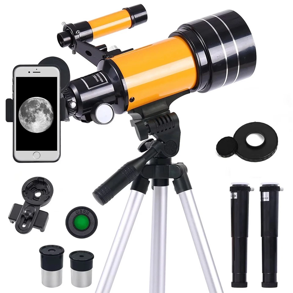 Astronomie 150X Teleskop für Erwachsene High Powered 70mm 300mm Professionelle - Bild 3 von 4