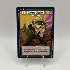 Neopets Battledome TCG War for the Obelisk - Zafara Digger Rare WF0-152 R