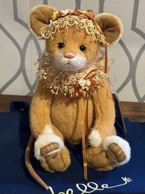 Charlie Bears FAIRY STORY Jointed Mohair Alpaca Limited Edition Maus mit Etikett