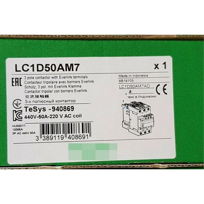 1pc NEW Schneider LC1D50AM7 Contactor in box Quality assurance