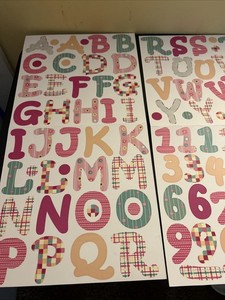 Creative Memories Jumbo Letters A Few Missing