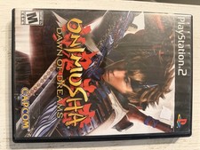 Onimusha: Dawn of Dreams PS2 (PlayStation 2, 2006) 2 Disk Set CIB - Tested