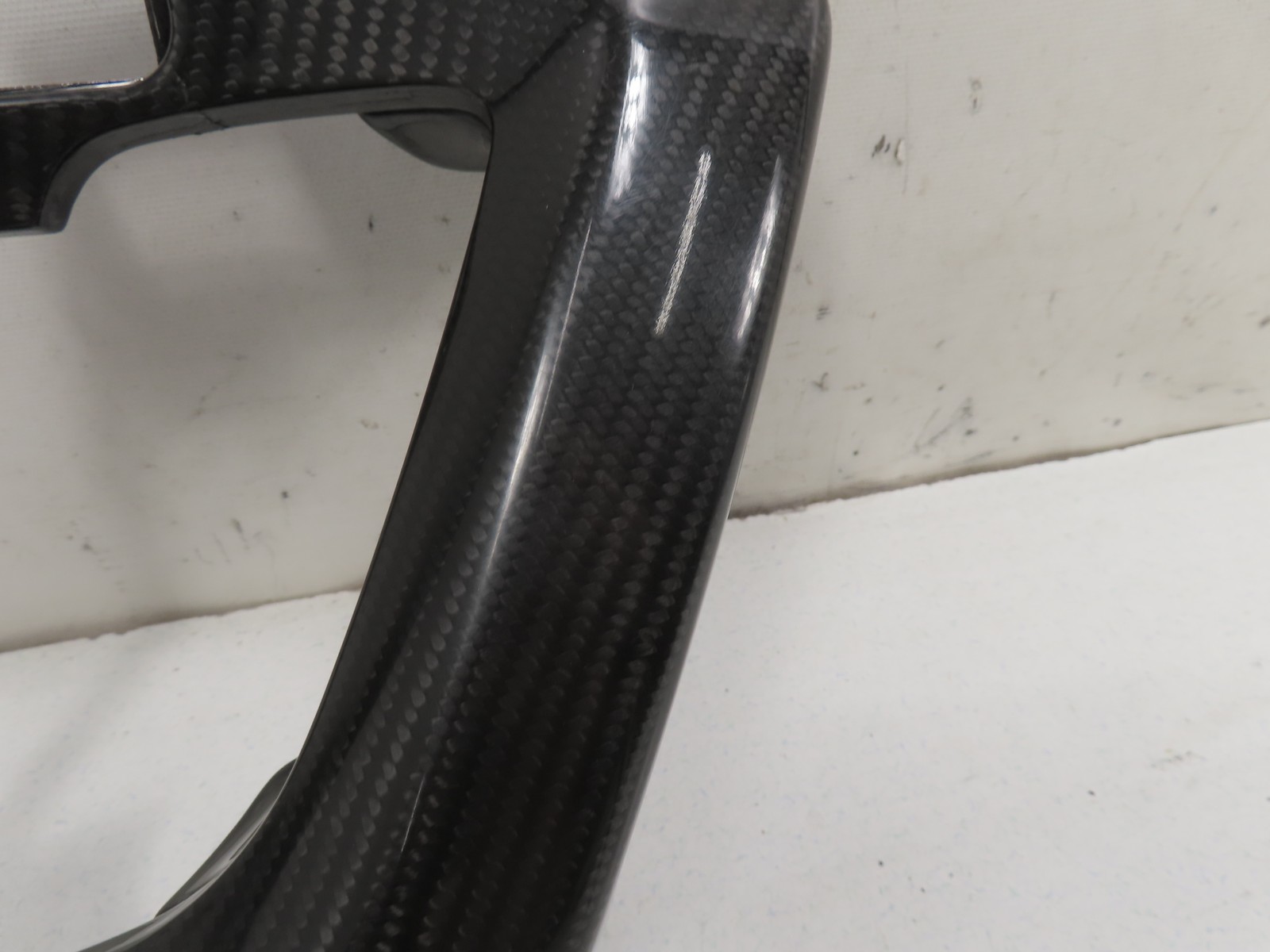06 Lamborghini Gallardo Grab Handle Door Interior Carbon Fiber Left OEM 40086717