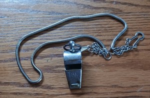 B&R Whistle And Chain Made In Japan Wooden Roller