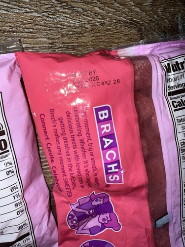 Brachs ~ Cinnamon Jelly Hearts 2-Bags 12 oz. Each Candy ~ Expires 7/2026 - Picture 4 of 4