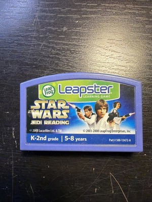 LeapFrog Leapster STAR WARS JEDI READING Learning Game Cartridge