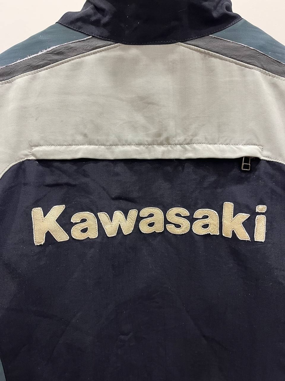 Vintage Kawasaki racing team Moto Jacket 90s Men52 image 6